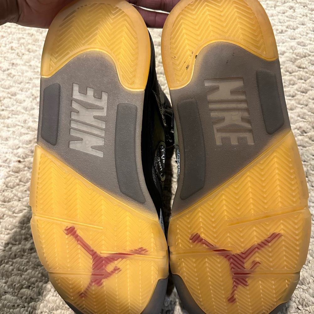 Jordan 5 Off-White ‘Muslin’ - Picture 5 of 8